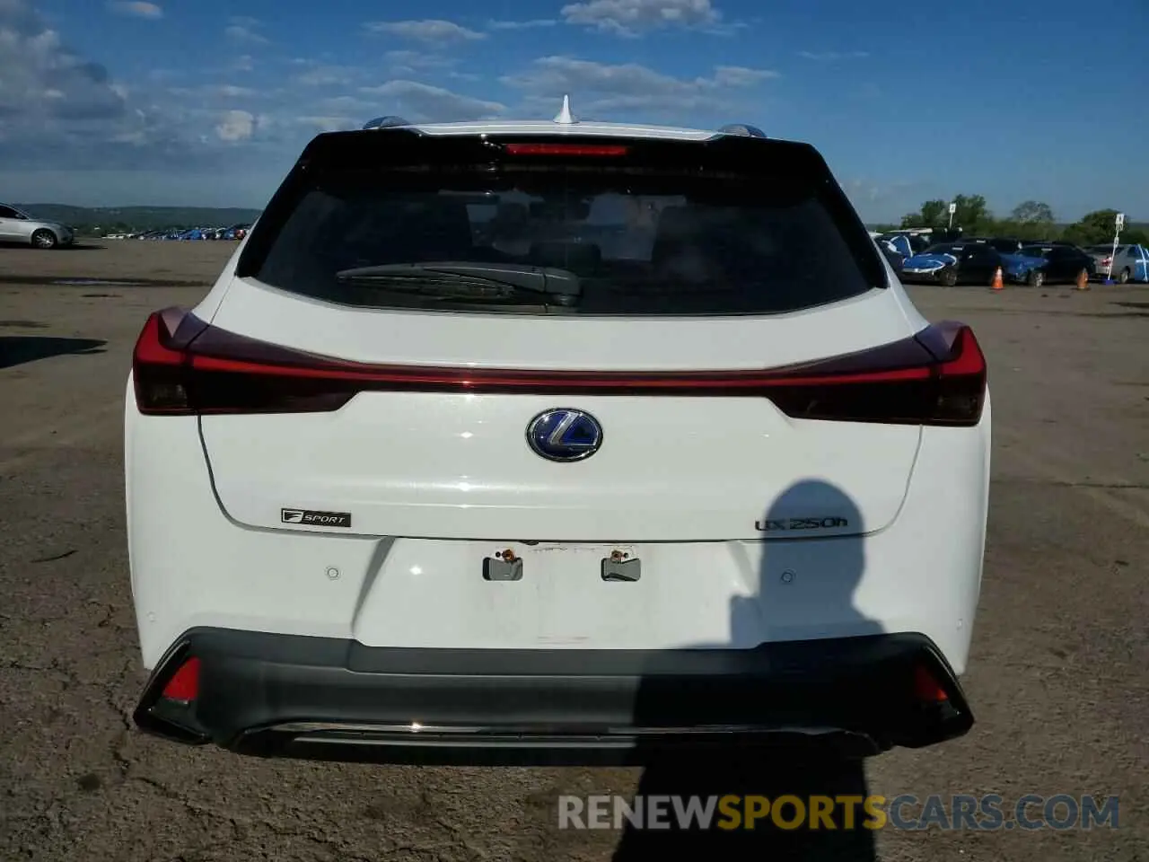 6 Фотография поврежденного автомобиля JTHR9JBH6L2036806 LEXUS UX 250H 2020