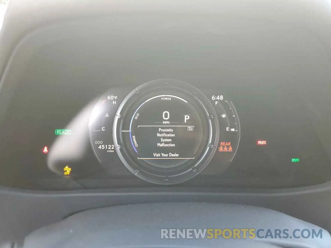 9 Фотография поврежденного автомобиля JTHR9JBH6L2036806 LEXUS UX 250H 2020