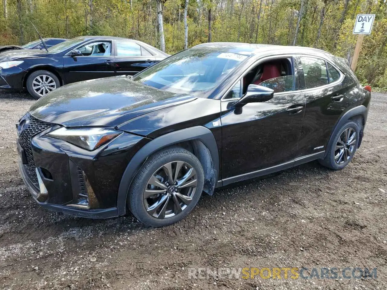 1 Photograph of a damaged car JTHR9JBHXL2030961 LEXUS UX 250H 2020