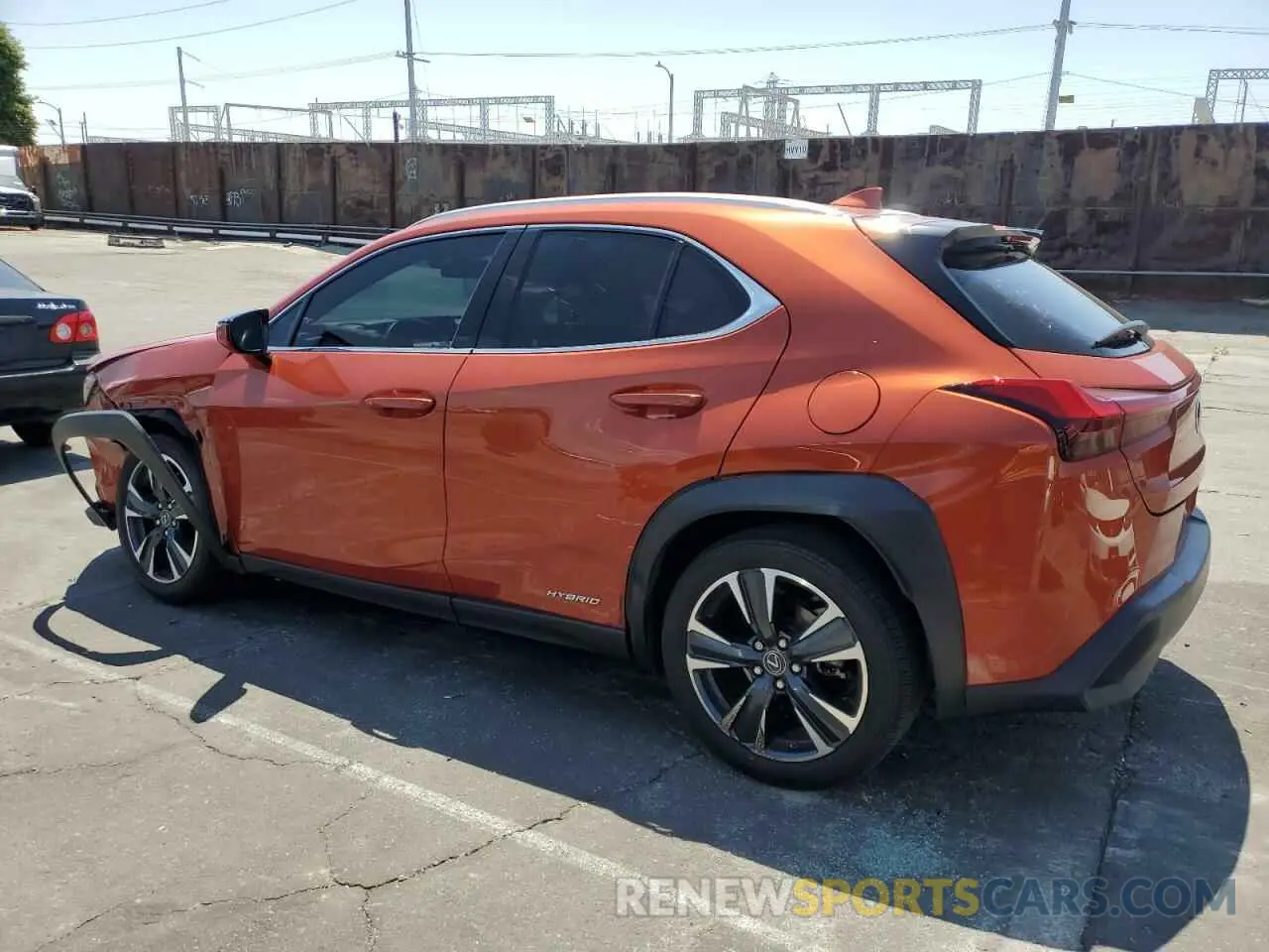 2 Photograph of a damaged car JTHX9JBH0L2036355 LEXUS UX 250H 2020