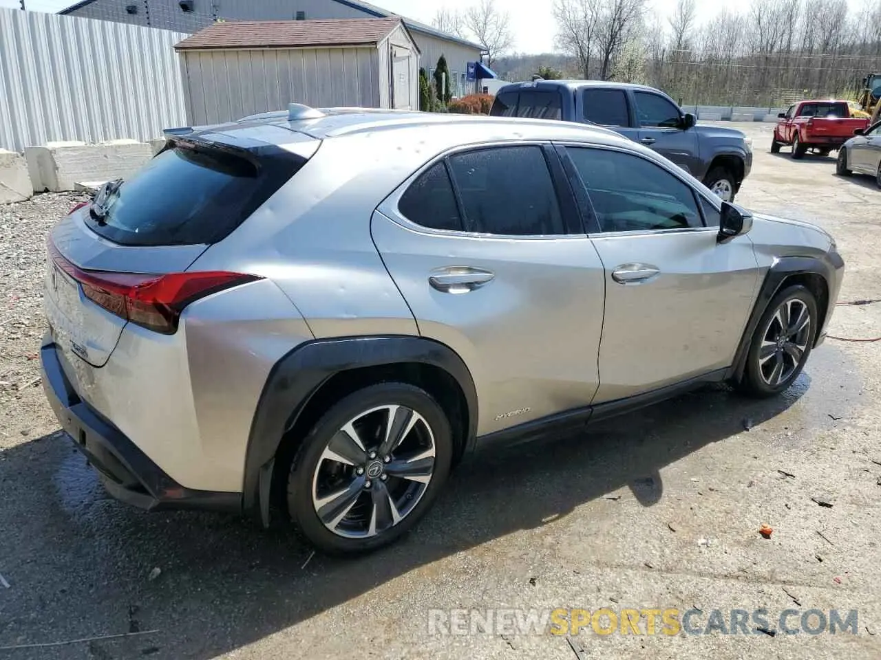 3 Photograph of a damaged car JTHX9JBH5L2035962 LEXUS UX 250H 2020