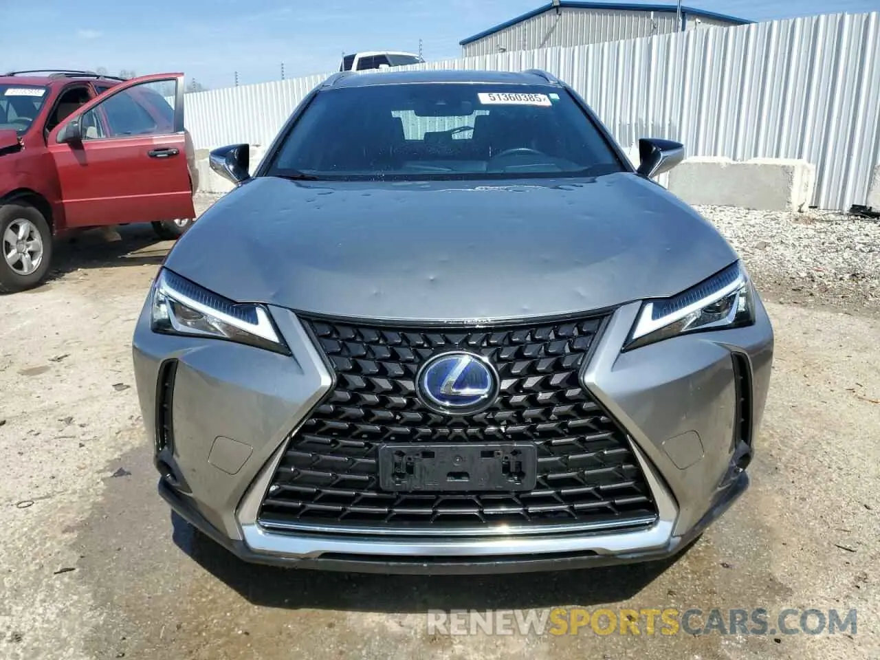 5 Photograph of a damaged car JTHX9JBH5L2035962 LEXUS UX 250H 2020