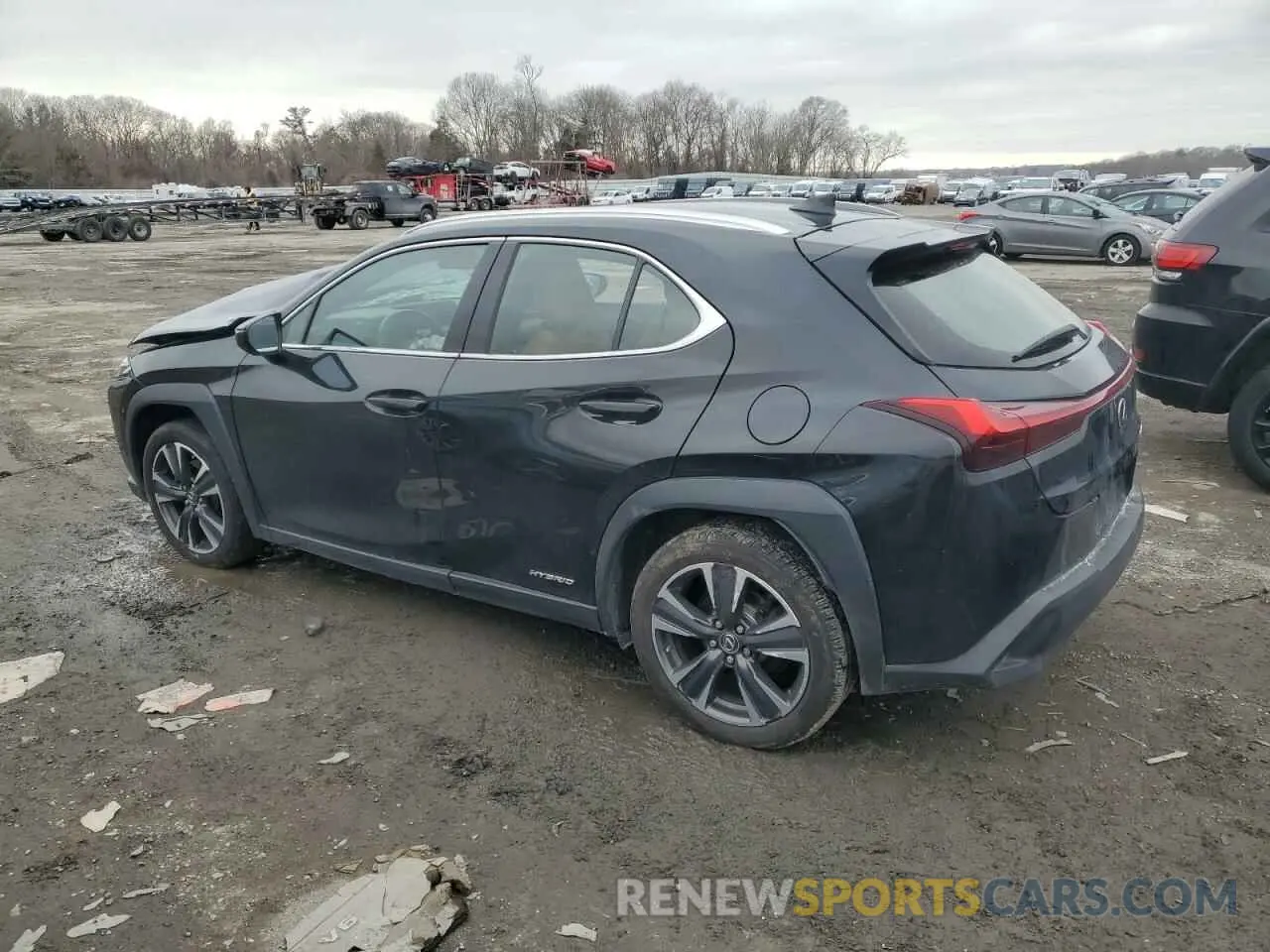 2 Фотография поврежденного автомобиля JTHX9JBH8L2034207 LEXUS UX 250H 2020
