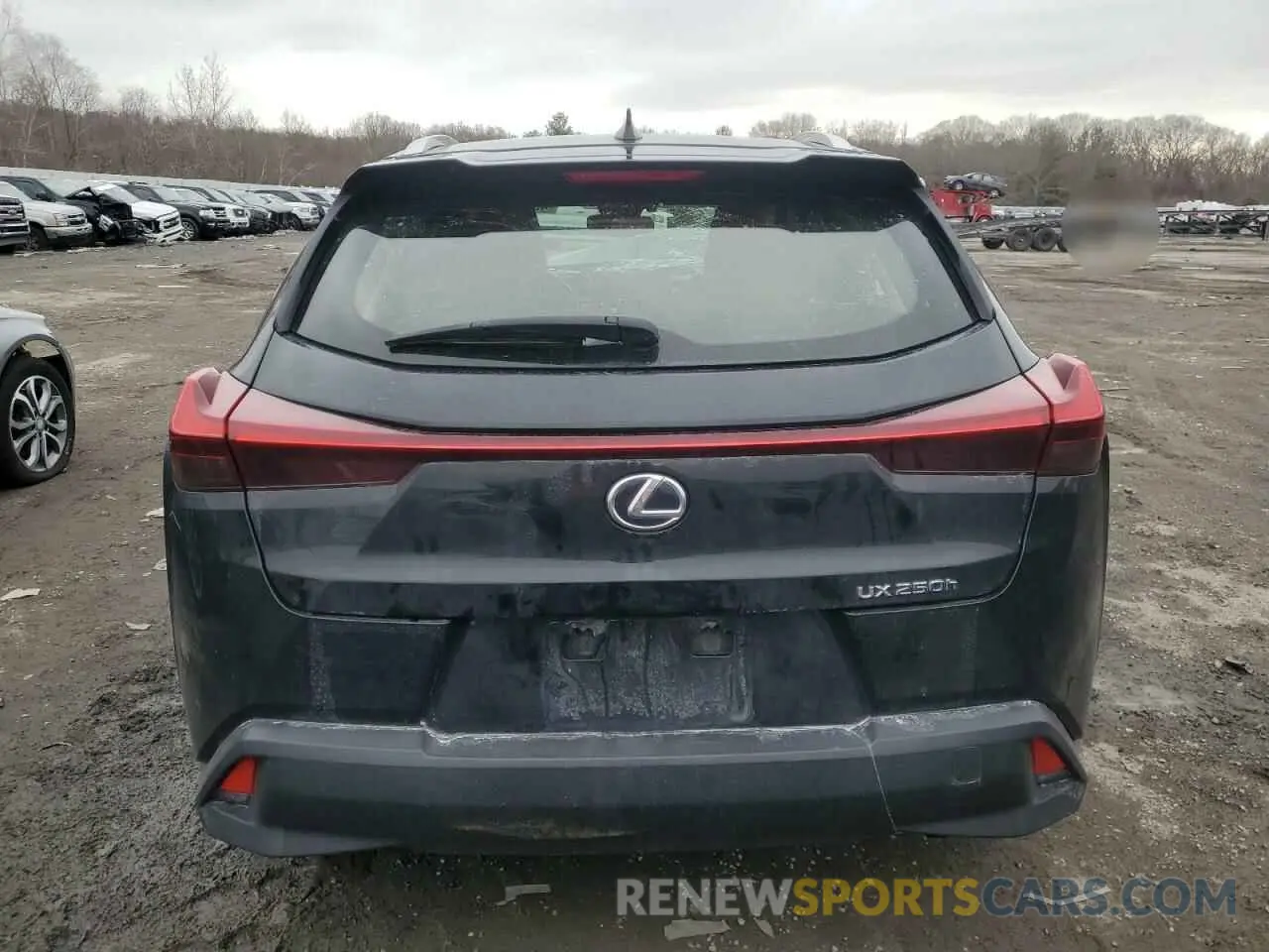 6 Фотография поврежденного автомобиля JTHX9JBH8L2034207 LEXUS UX 250H 2020