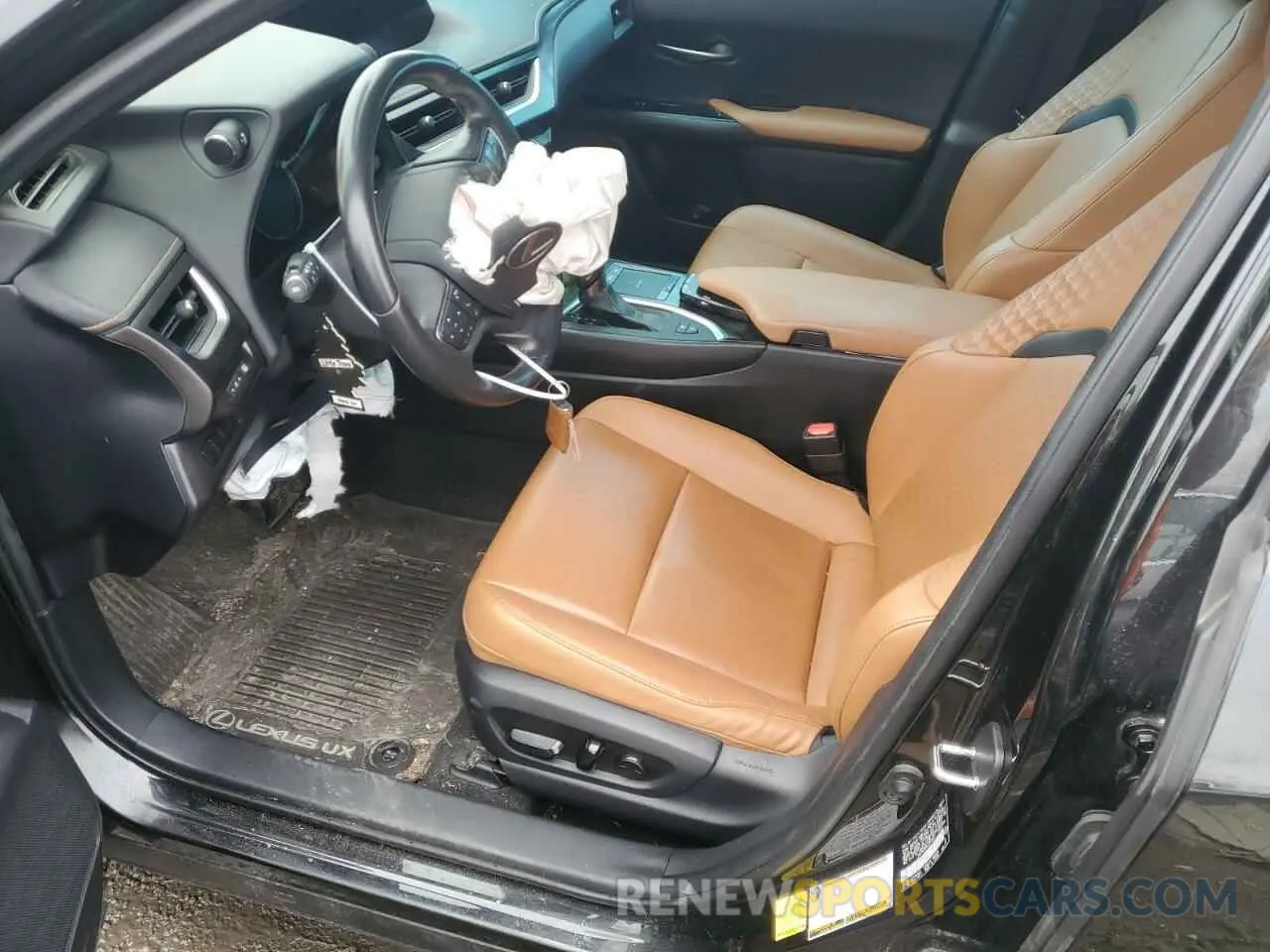 7 Фотография поврежденного автомобиля JTHX9JBH8L2034207 LEXUS UX 250H 2020