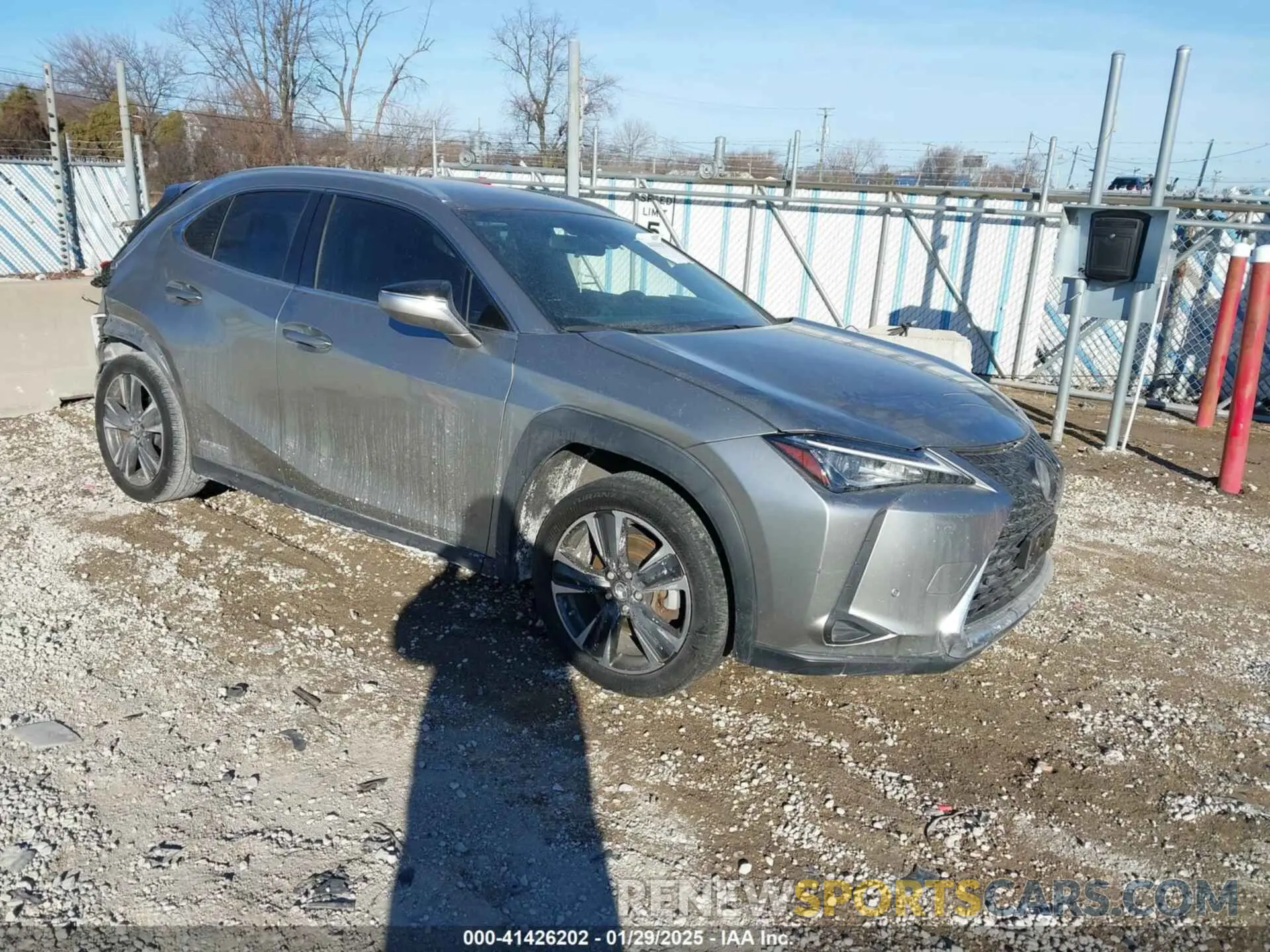 1 Photograph of a damaged car JTHX9JBHXL2024682 LEXUS UX 250H 2020