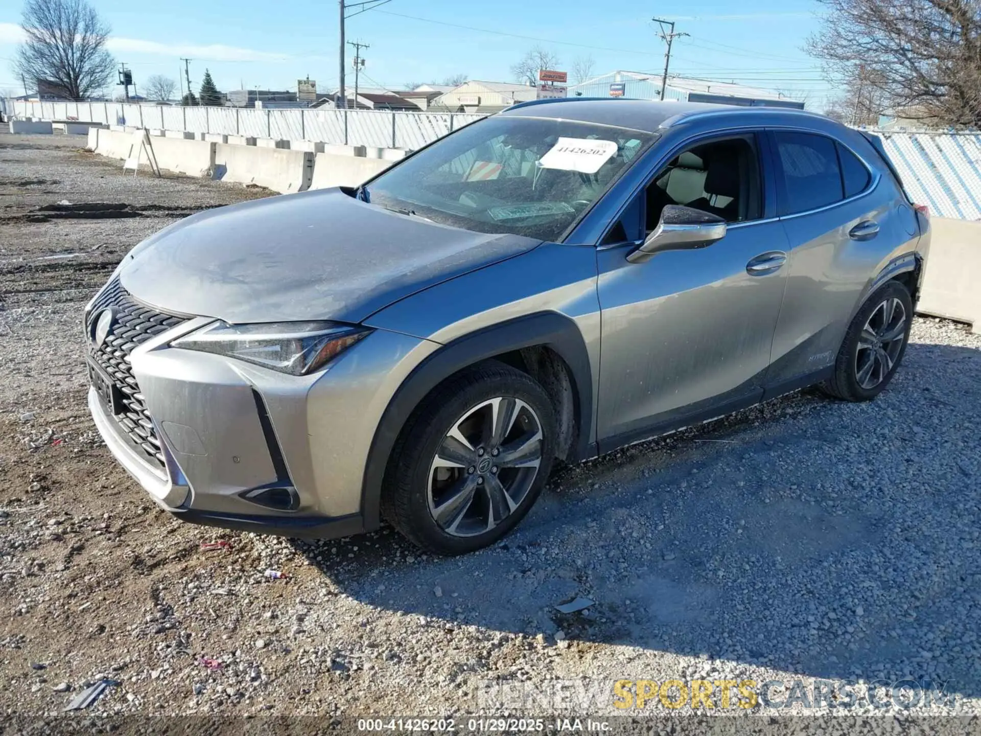 2 Photograph of a damaged car JTHX9JBHXL2024682 LEXUS UX 250H 2020