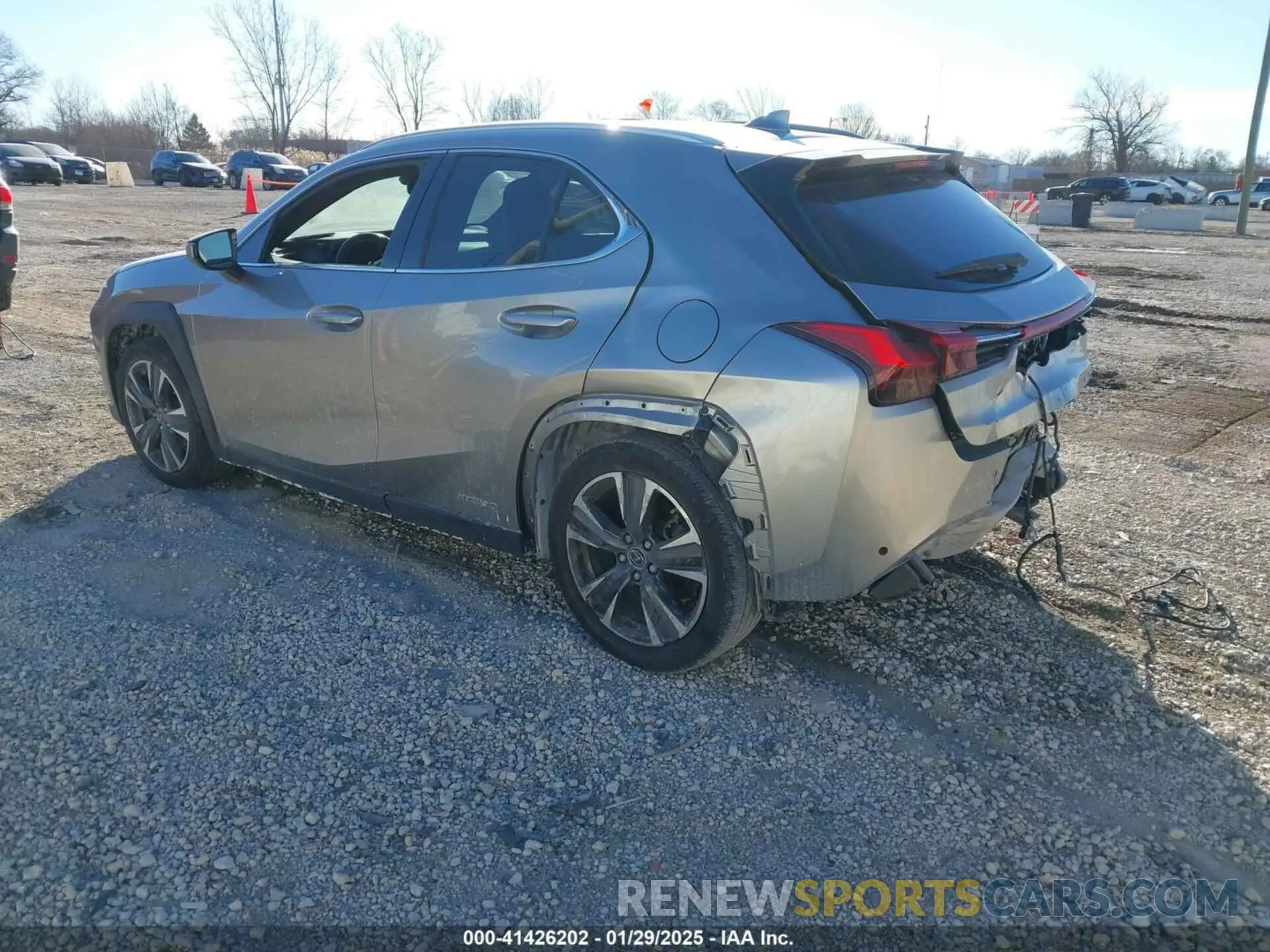 3 Photograph of a damaged car JTHX9JBHXL2024682 LEXUS UX 250H 2020