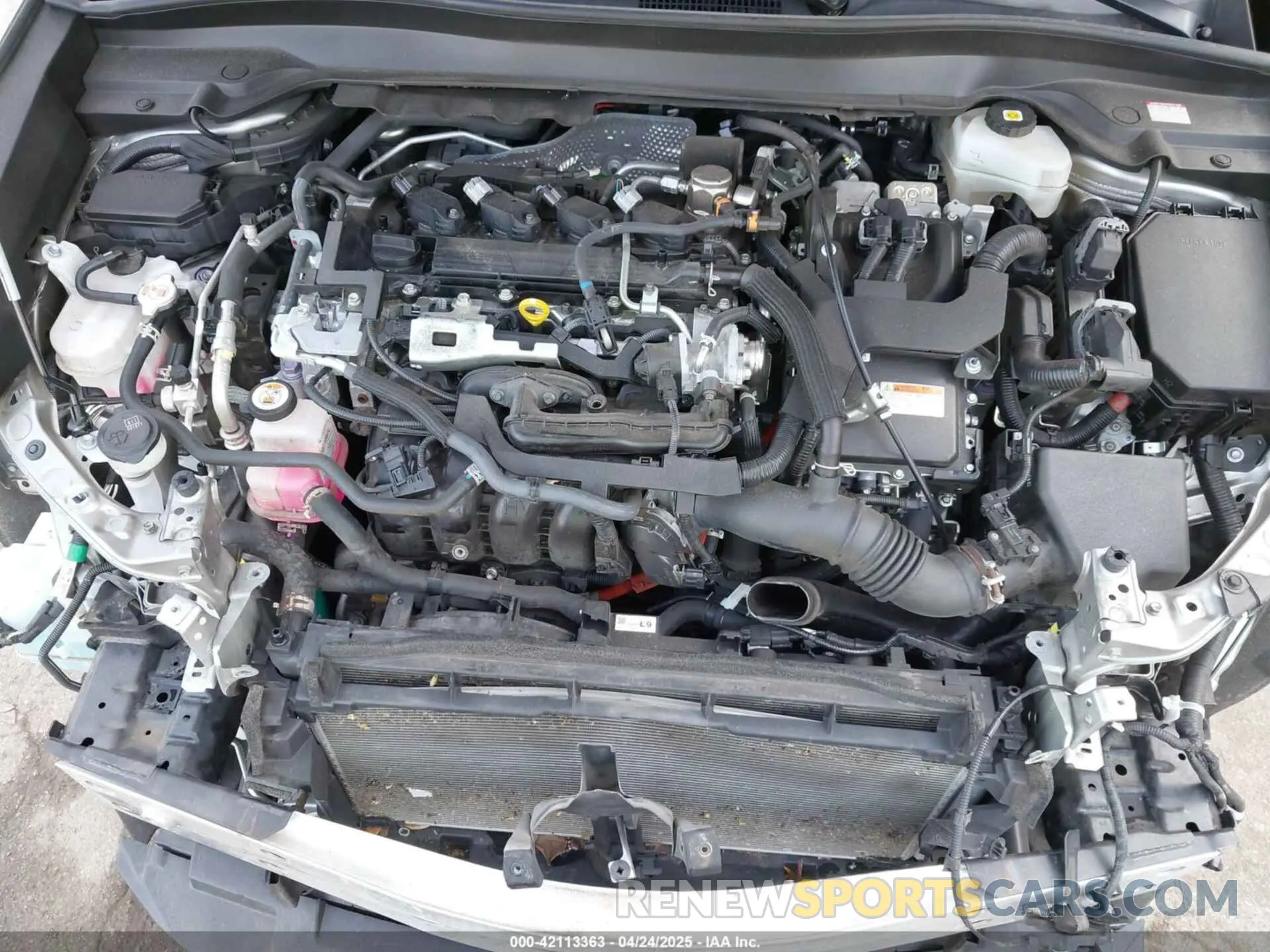 10 Фотография поврежденного автомобиля JTHX9JBHXL2033589 LEXUS UX 250H 2020