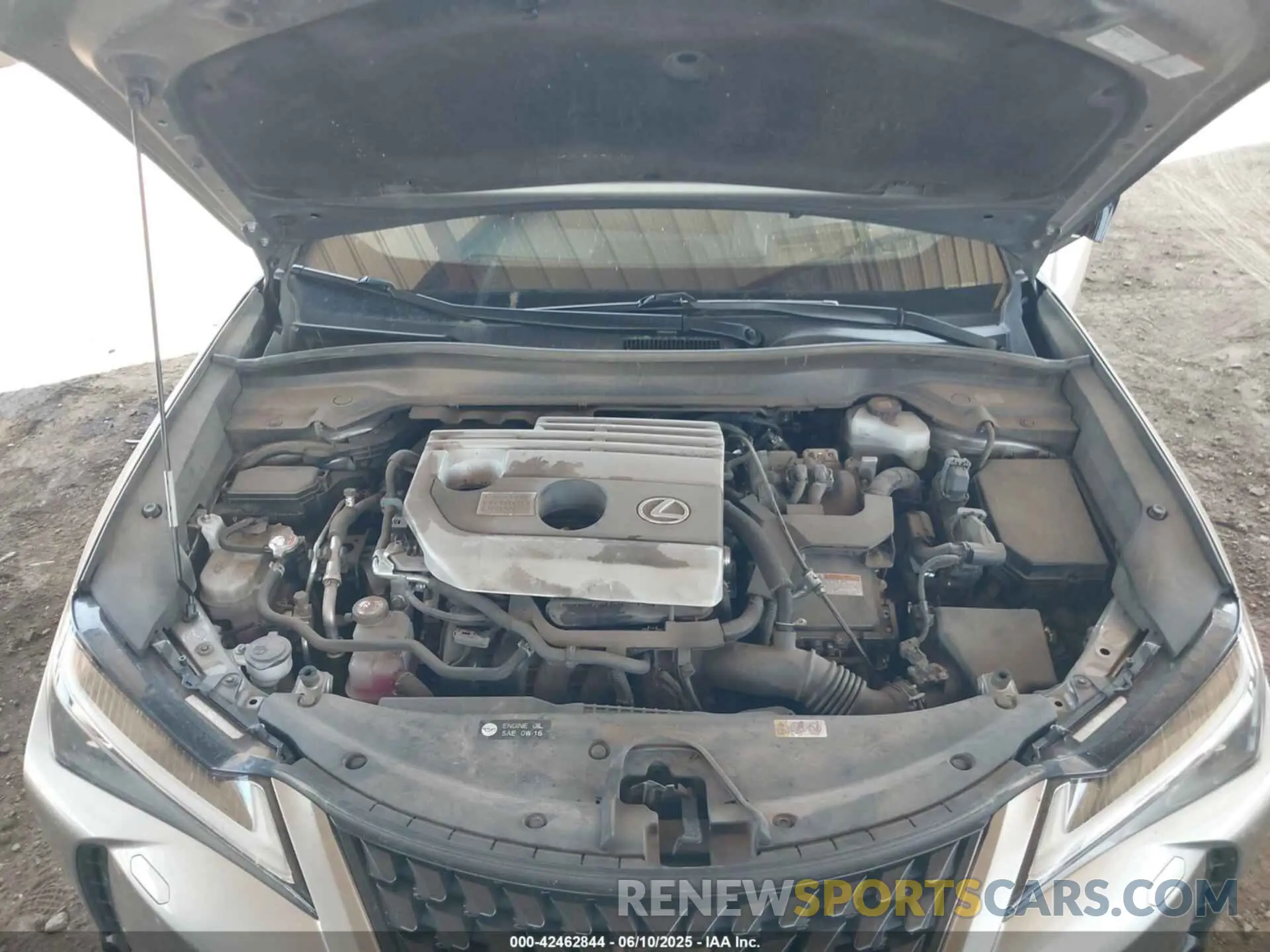 10 Photograph of a damaged car JTHL9JBH0M2039157 LEXUS UX 250H 2021