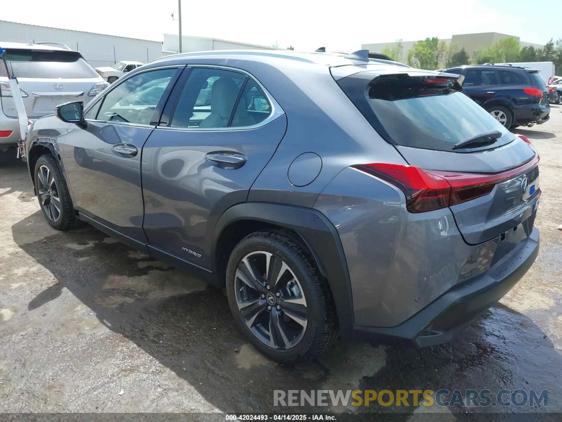 3 Photograph of a damaged car JTHP9JBH1M2040593 LEXUS UX 250H 2021