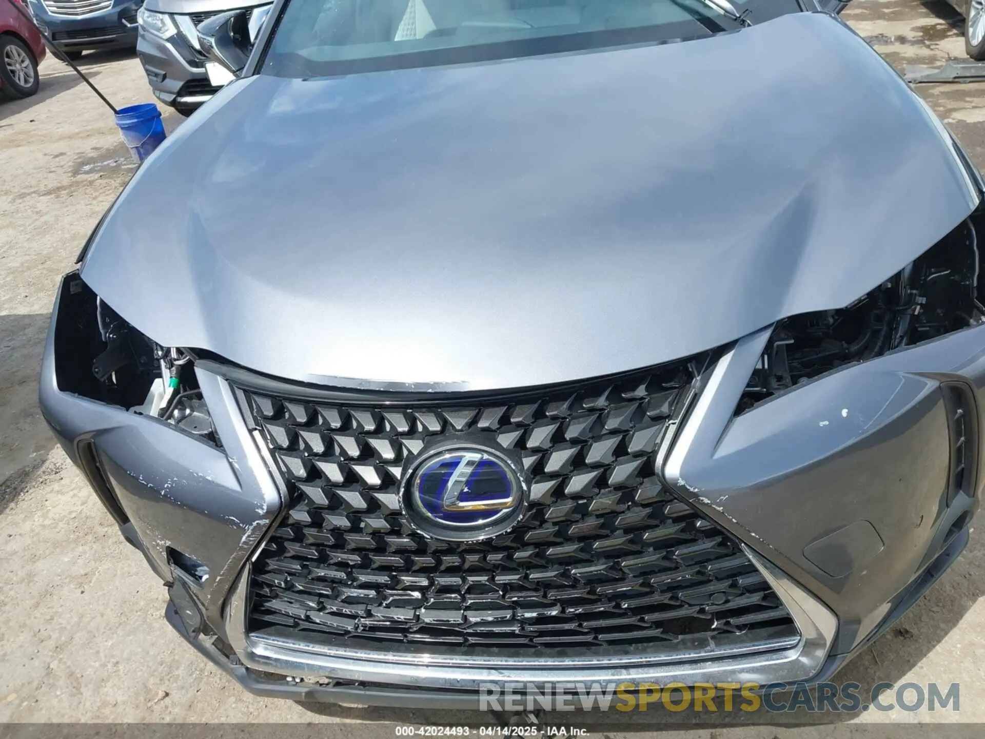 6 Photograph of a damaged car JTHP9JBH1M2040593 LEXUS UX 250H 2021