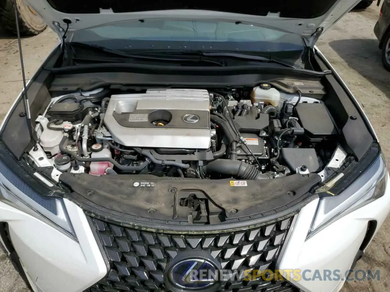11 Фотография поврежденного автомобиля JTHP9JBH2M2044684 LEXUS UX 250H 2021