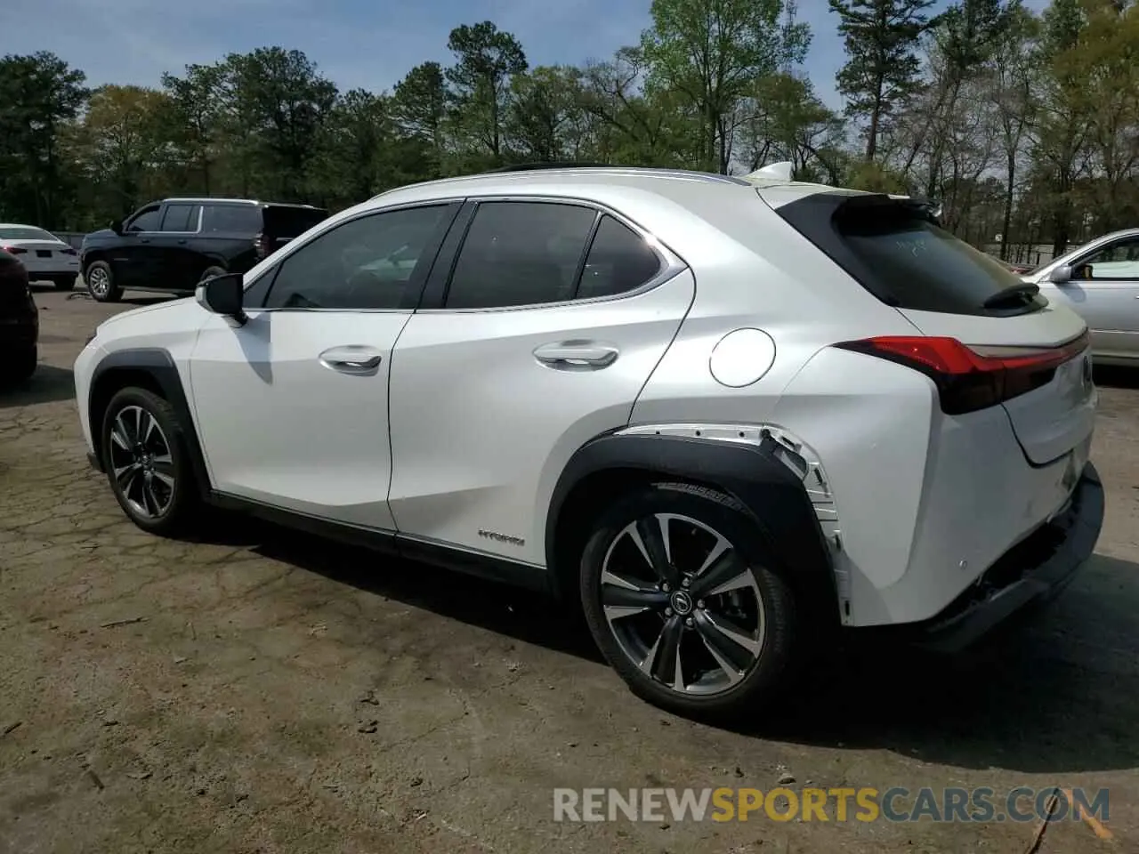 2 Фотография поврежденного автомобиля JTHP9JBH2M2044684 LEXUS UX 250H 2021