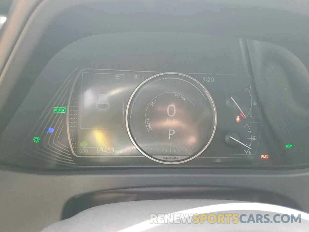 9 Фотография поврежденного автомобиля JTHP9JBH2M2044684 LEXUS UX 250H 2021