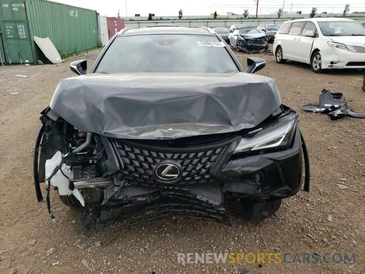 5 Photograph of a damaged car JTHP9JBH4M2043746 LEXUS UX 250H 2021