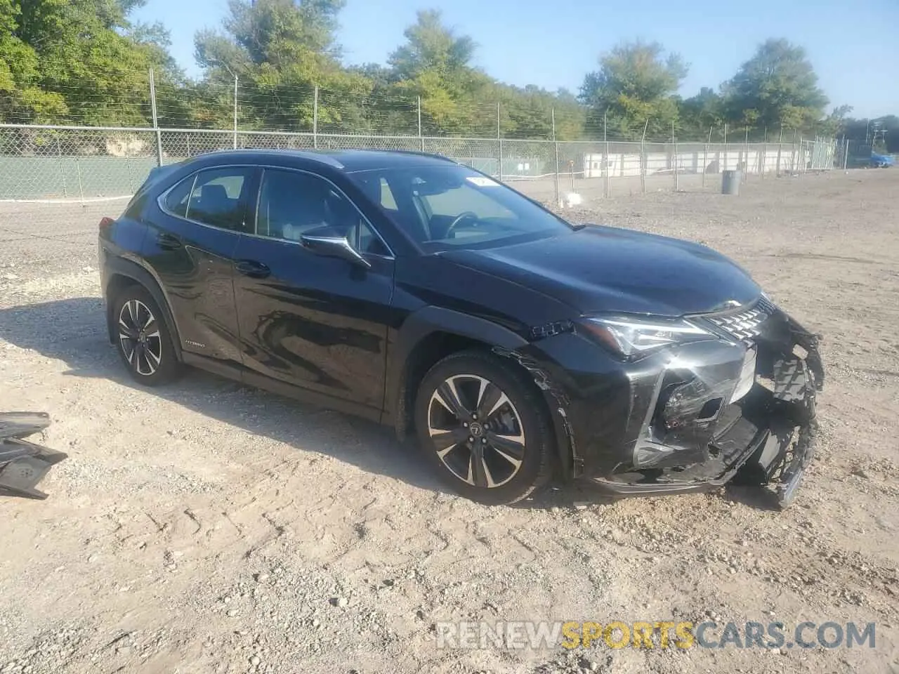 4 Photograph of a damaged car JTHP9JBH4M2046243 LEXUS UX 250H 2021
