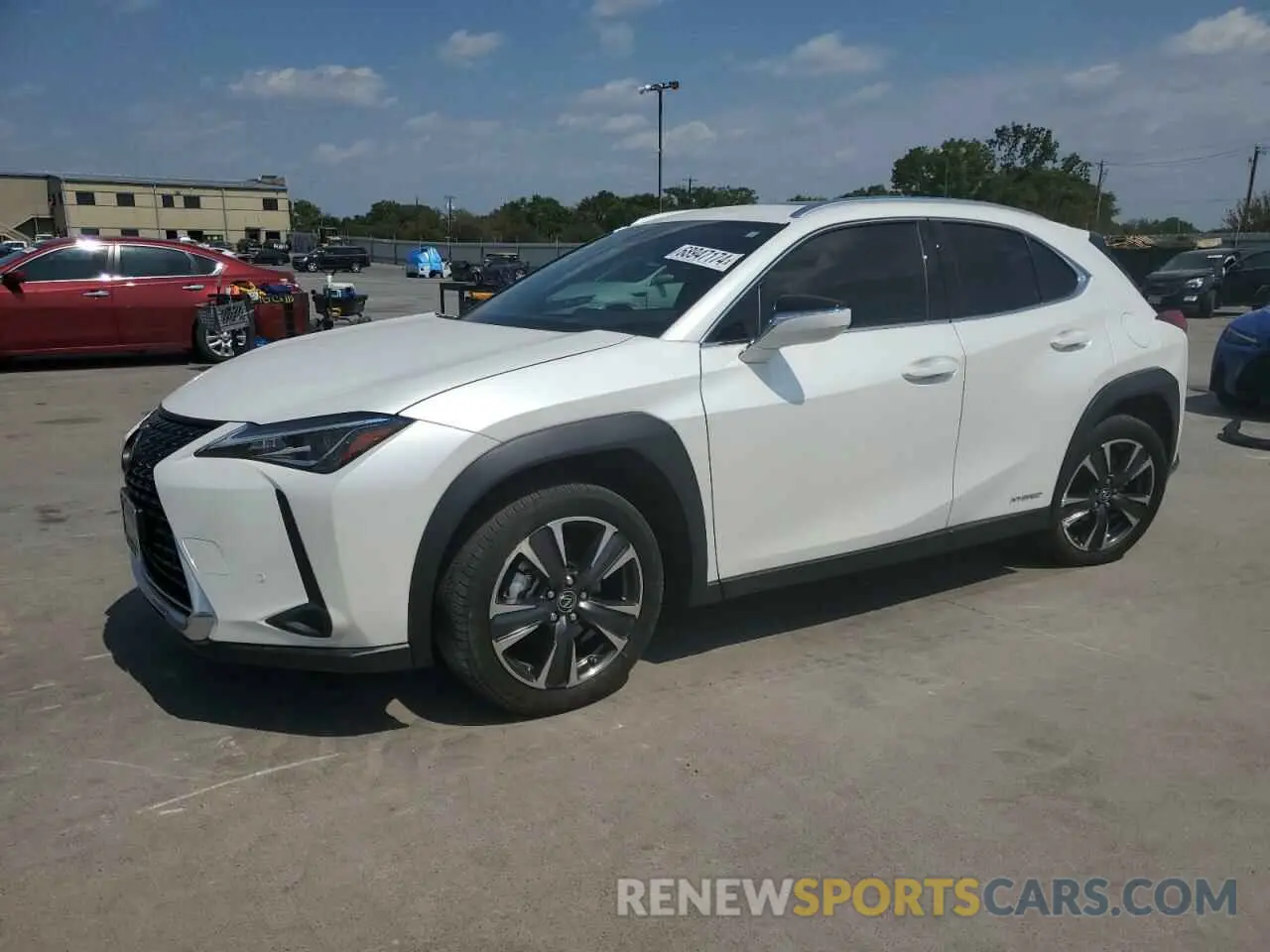 1 Photograph of a damaged car JTHP9JBH5M2051838 LEXUS UX 250H 2021