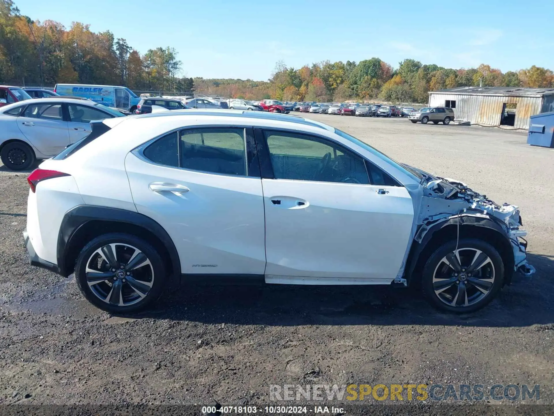14 Photograph of a damaged car JTHP9JBH5M2053797 LEXUS UX 250H 2021
