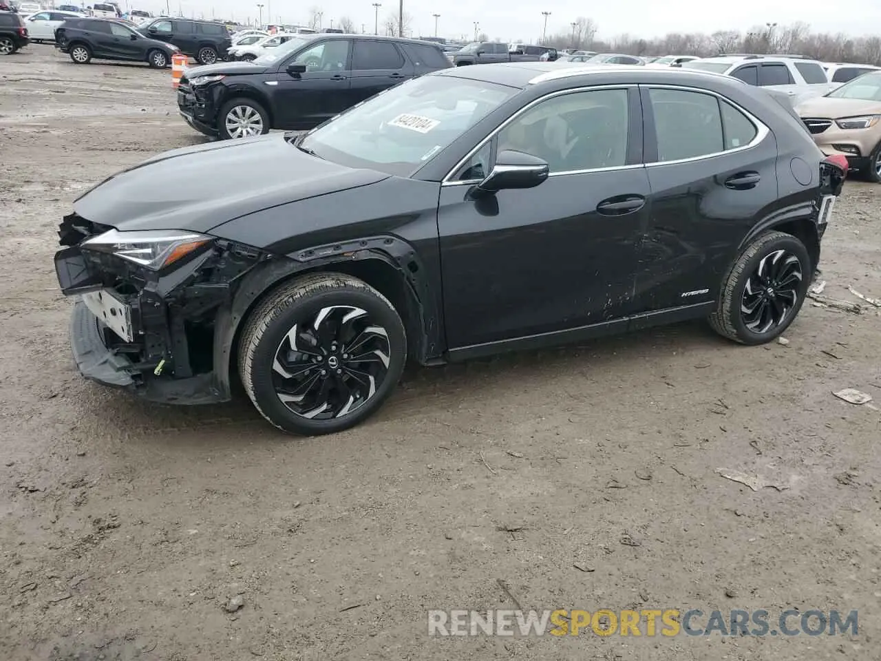 1 Photograph of a damaged car JTHP9JBH5M2053847 LEXUS UX 250H 2021