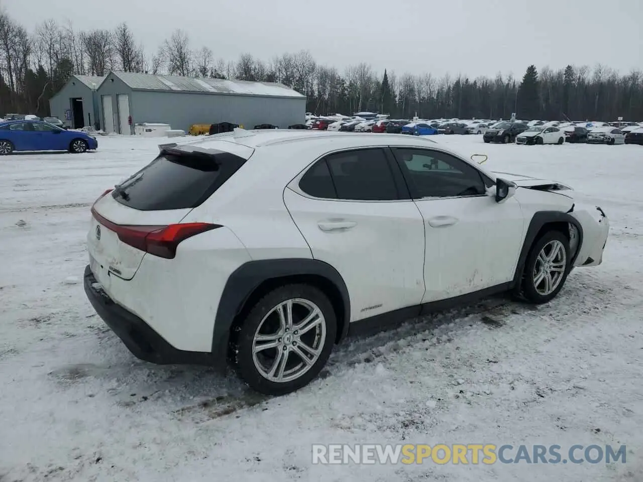 3 Photograph of a damaged car JTHP9JBH6M2039598 LEXUS UX 250H 2021