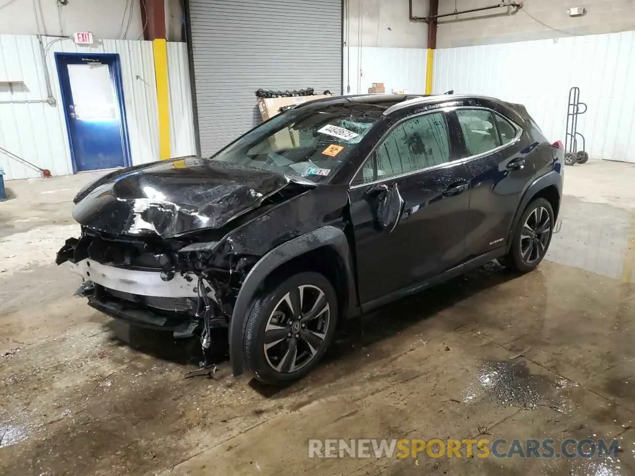 1 Photograph of a damaged car JTHP9JBH6M2040590 LEXUS UX 250H 2021