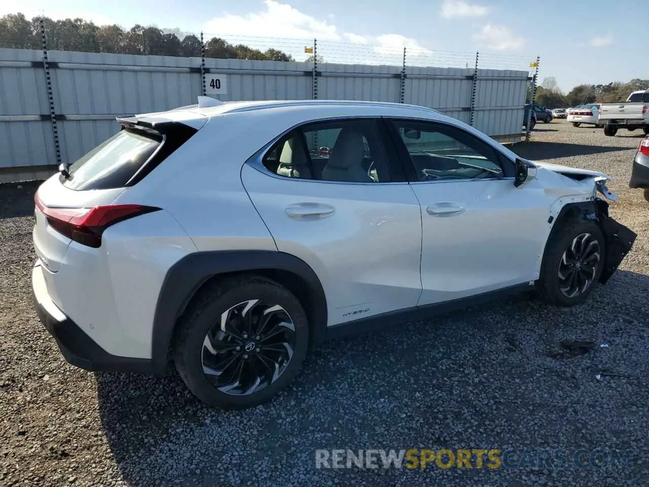 3 Photograph of a damaged car JTHP9JBH8M2044401 LEXUS UX 250H 2021