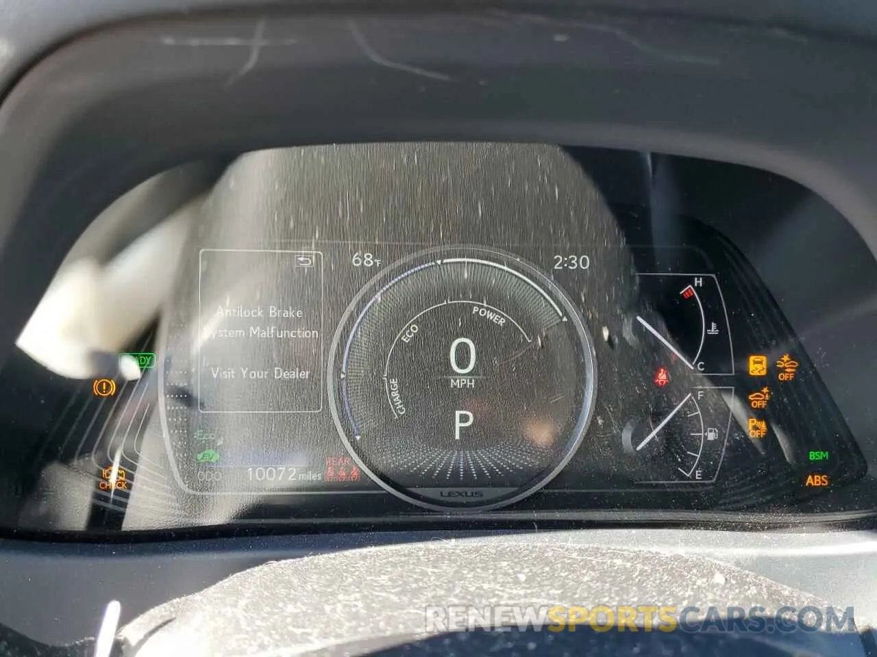 9 Photograph of a damaged car JTHP9JBH8M2044401 LEXUS UX 250H 2021