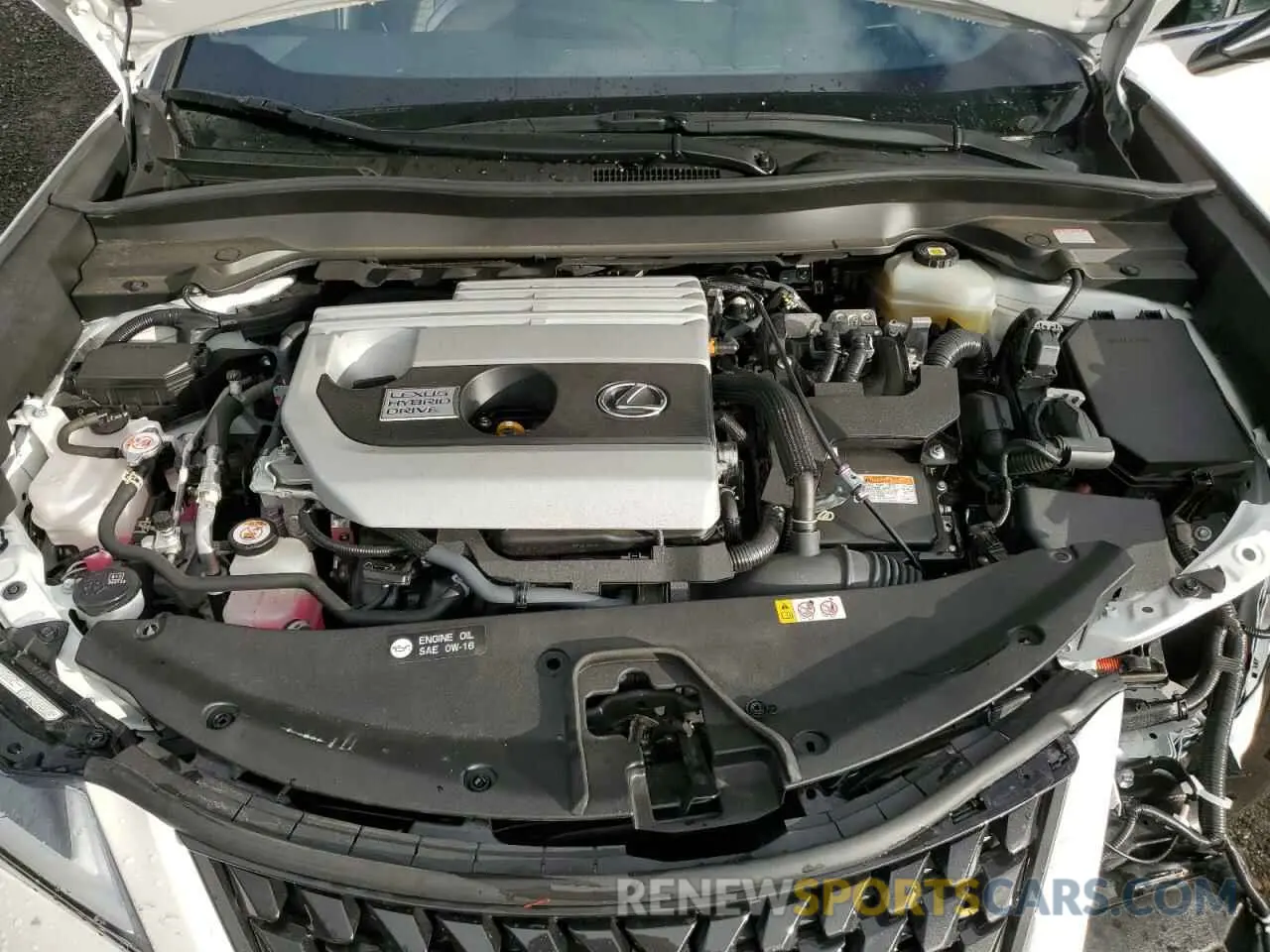 11 Фотография поврежденного автомобиля JTHP9JBH8M2047492 LEXUS UX 250H 2021