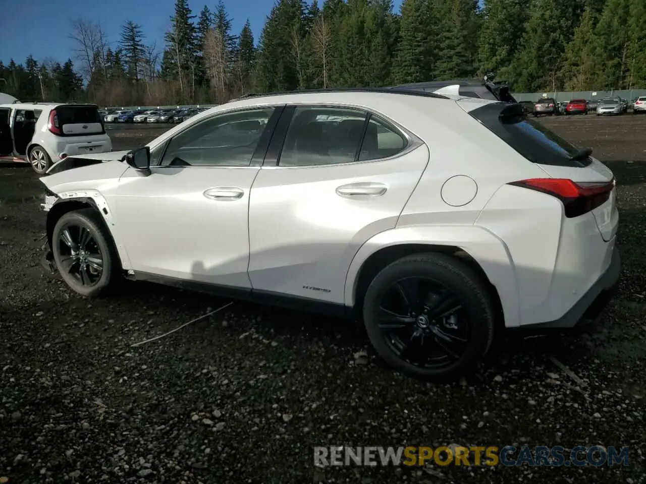 2 Фотография поврежденного автомобиля JTHP9JBH8M2047492 LEXUS UX 250H 2021
