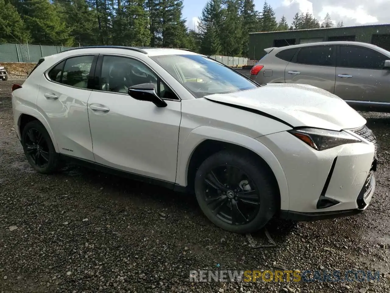4 Фотография поврежденного автомобиля JTHP9JBH8M2047492 LEXUS UX 250H 2021