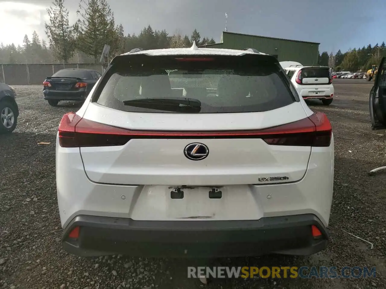 6 Фотография поврежденного автомобиля JTHP9JBH8M2047492 LEXUS UX 250H 2021