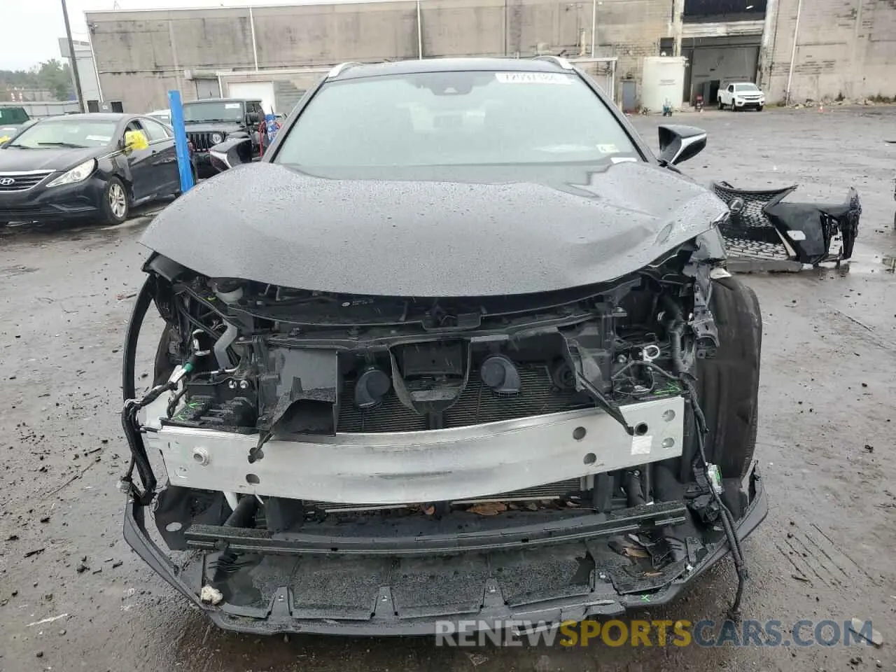 5 Photograph of a damaged car JTHR9JBH2M2054396 LEXUS UX 250H 2021