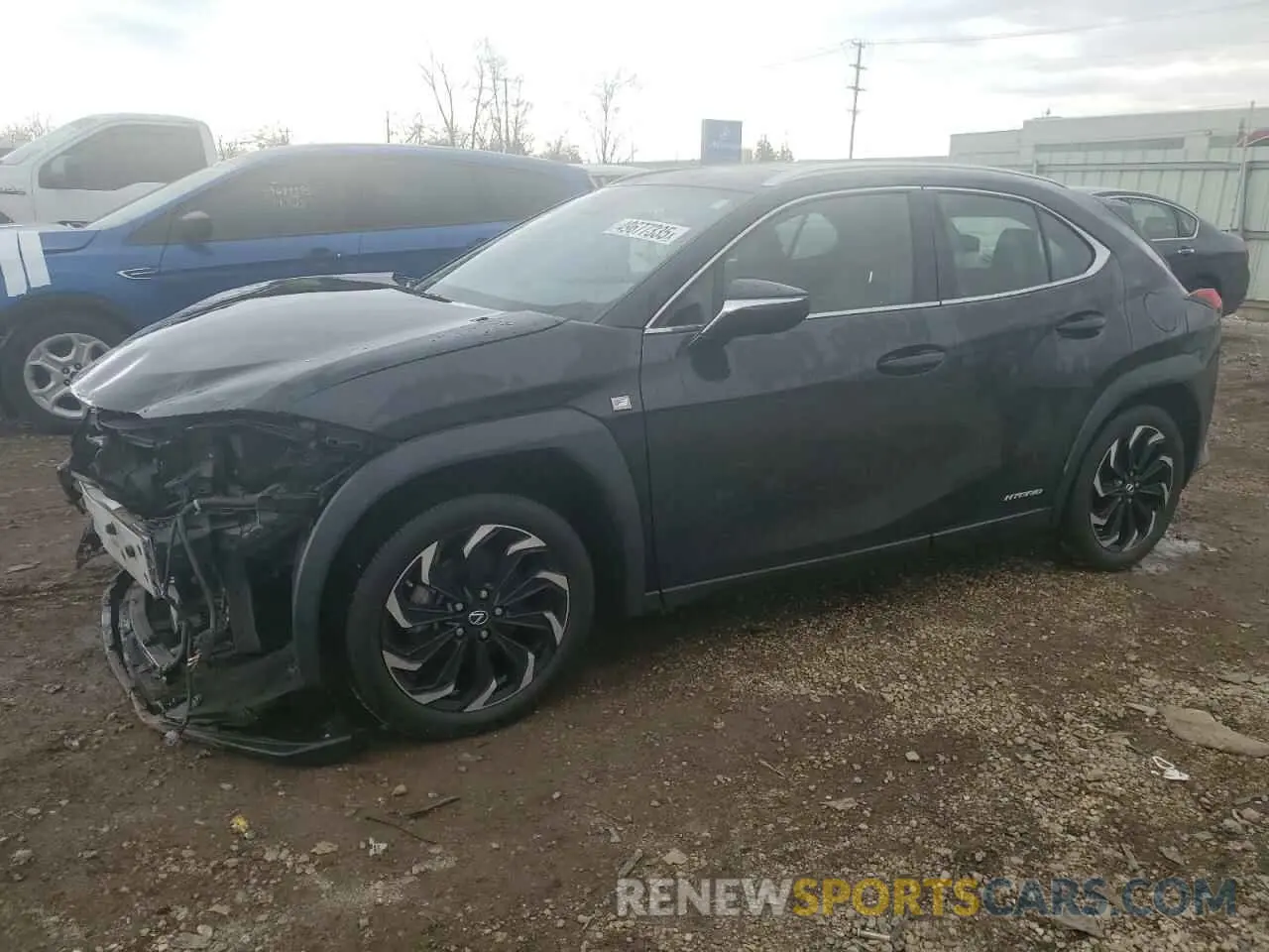1 Фотография поврежденного автомобиля JTHR9JBH7M2041966 LEXUS UX 250H 2021