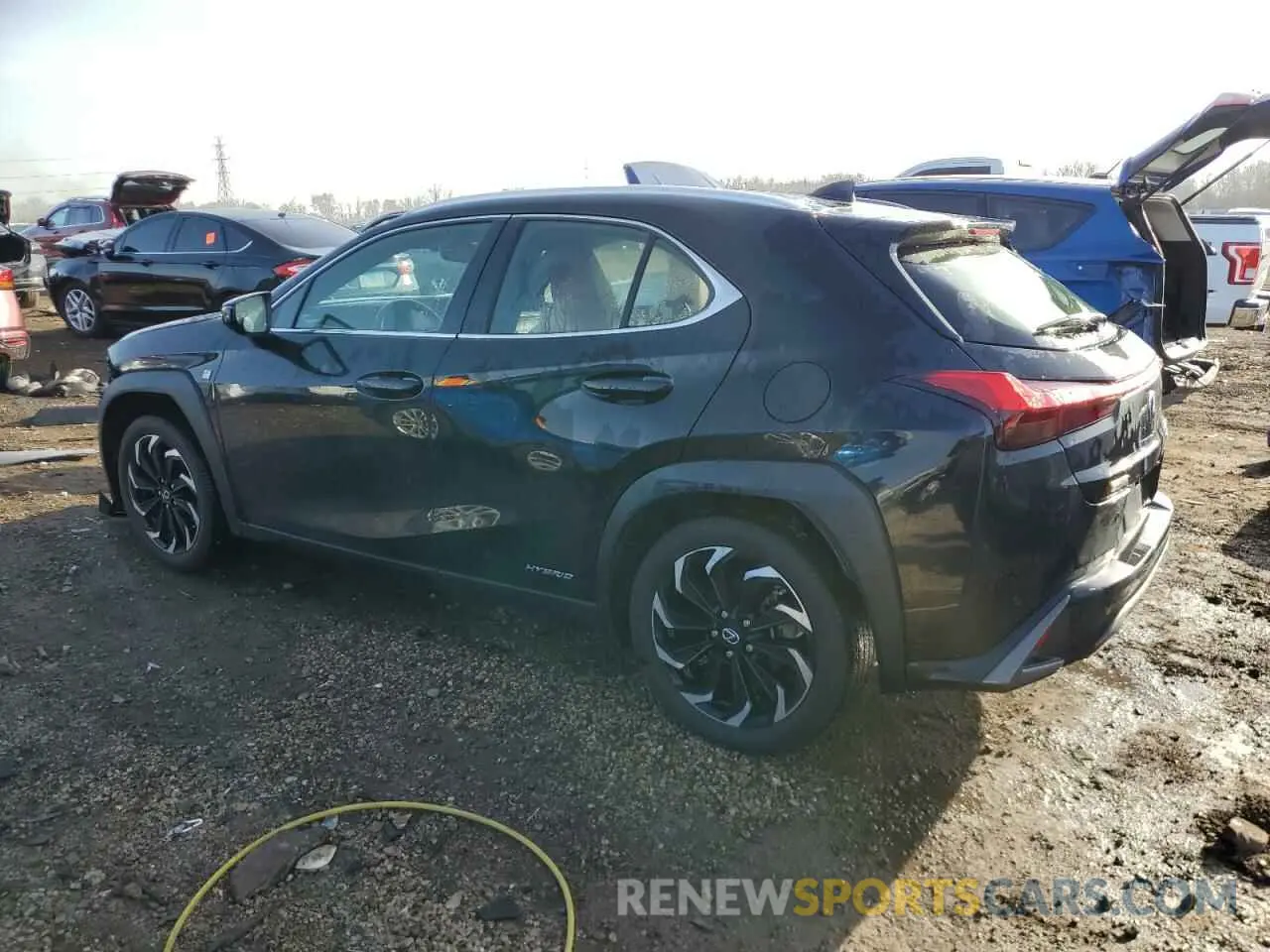 2 Фотография поврежденного автомобиля JTHR9JBH7M2041966 LEXUS UX 250H 2021