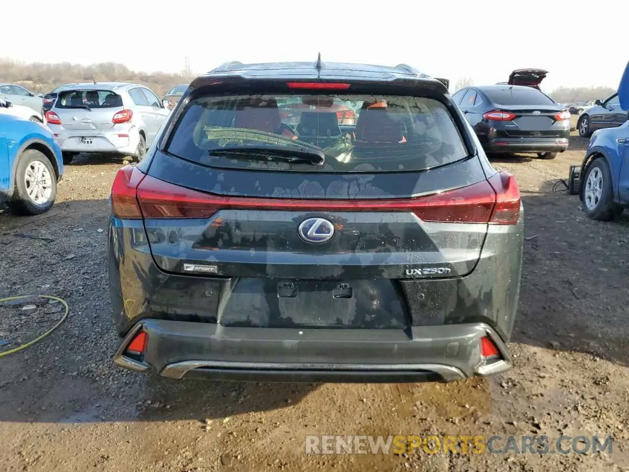 6 Фотография поврежденного автомобиля JTHR9JBH7M2041966 LEXUS UX 250H 2021