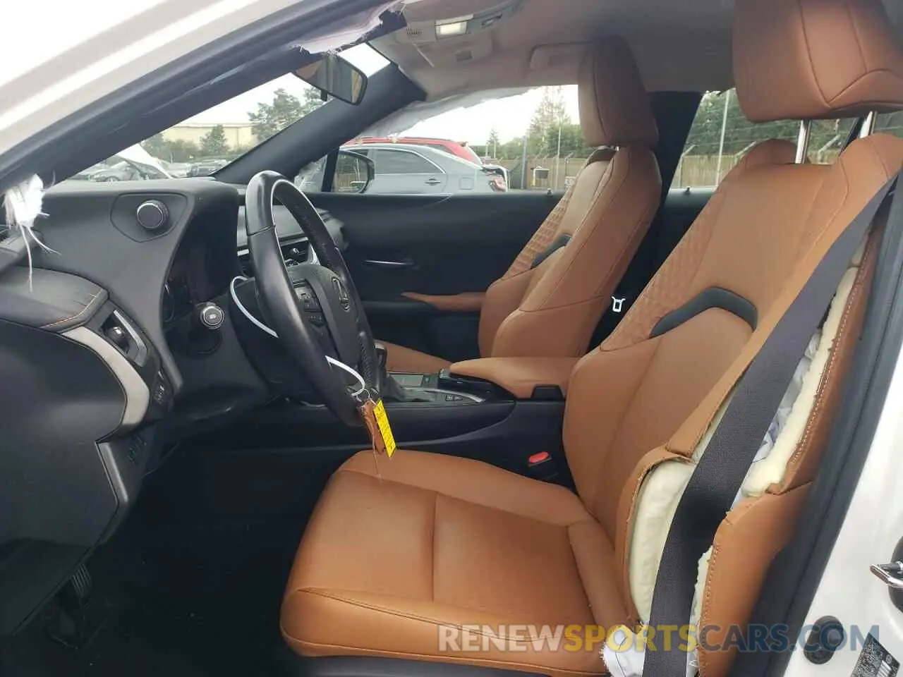 7 Photograph of a damaged car JTHX9JBH0M2050404 LEXUS UX 250H 2021
