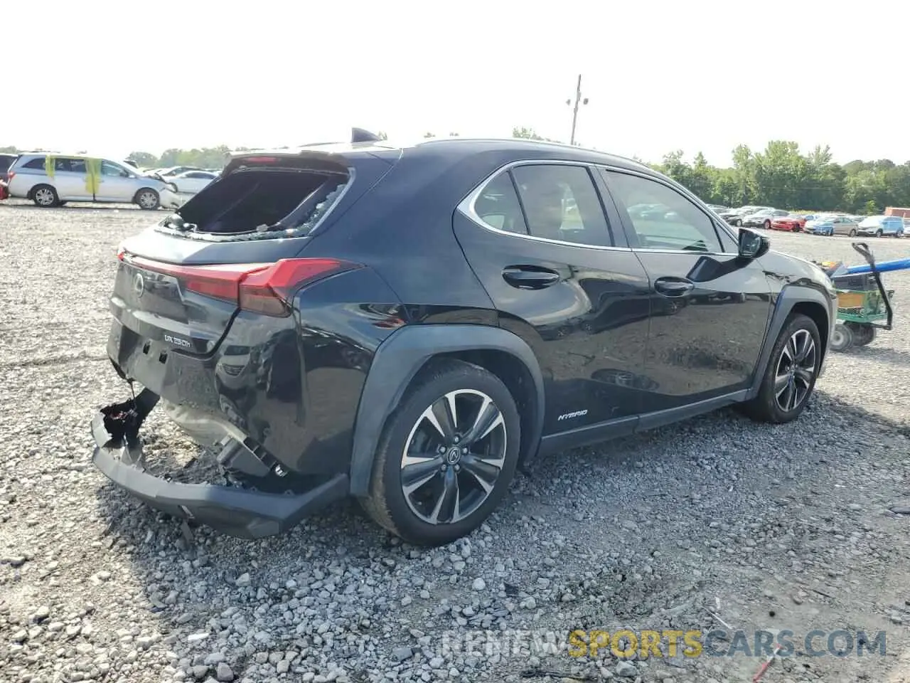 3 Photograph of a damaged car JTHX9JBH2M2049657 LEXUS UX 250H 2021