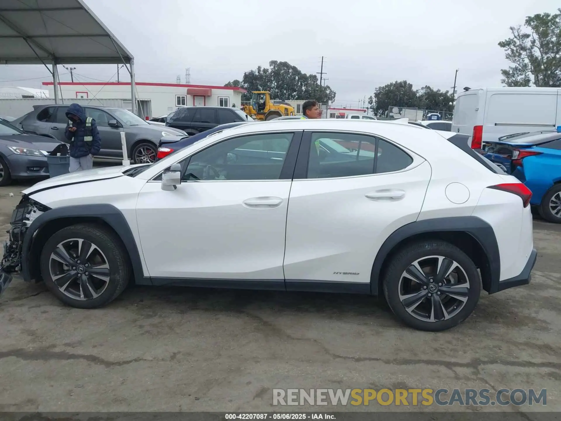 15 Фотография поврежденного автомобиля JTHX9JBH5M2038636 LEXUS UX 250H 2021
