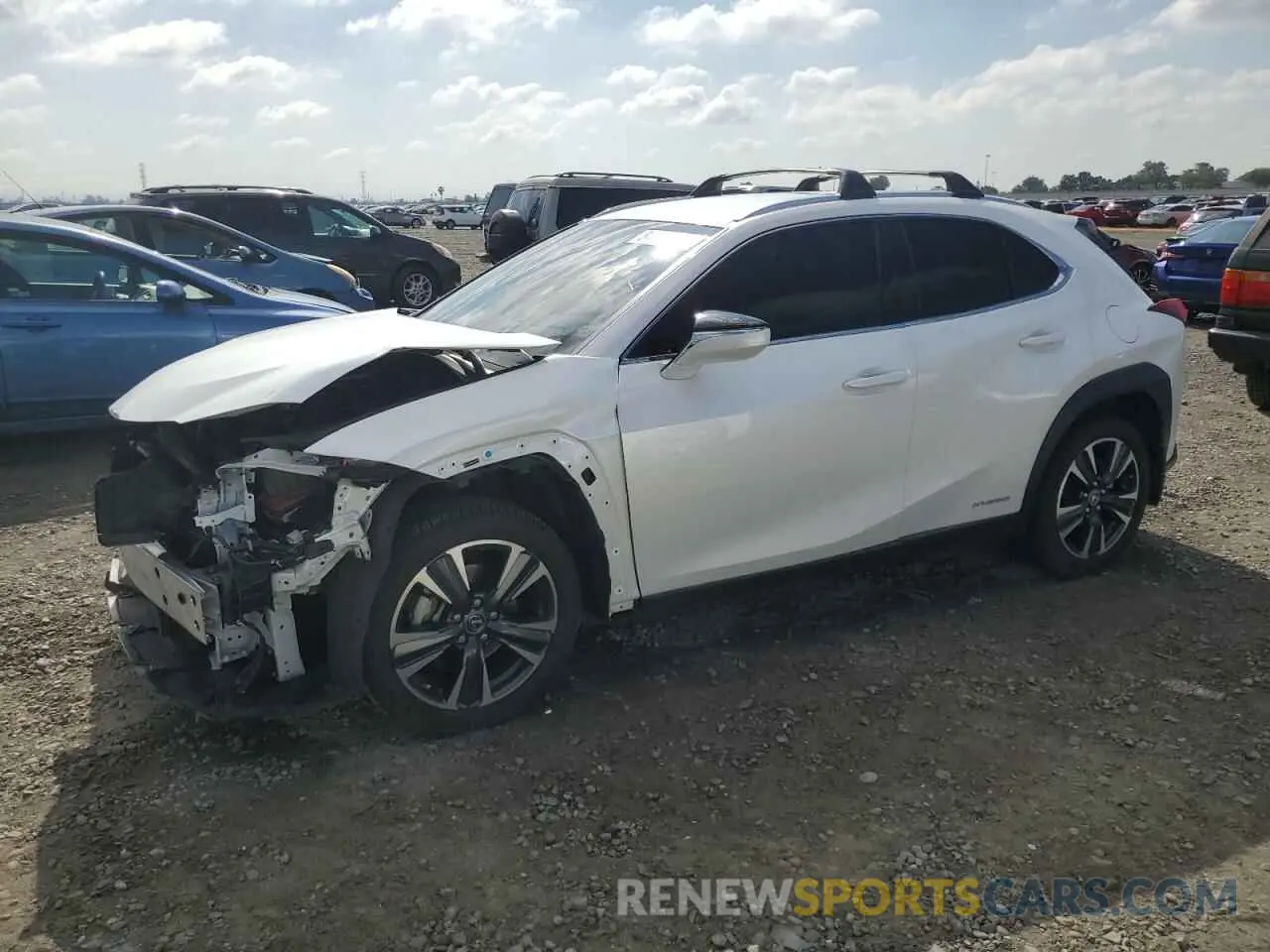 1 Фотография поврежденного автомобиля JTHX9JBH6M2052870 LEXUS UX 250H 2021