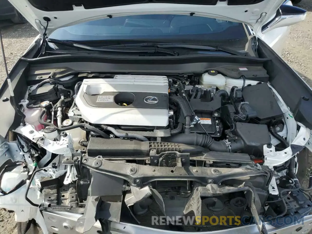 11 Фотография поврежденного автомобиля JTHX9JBH6M2052870 LEXUS UX 250H 2021