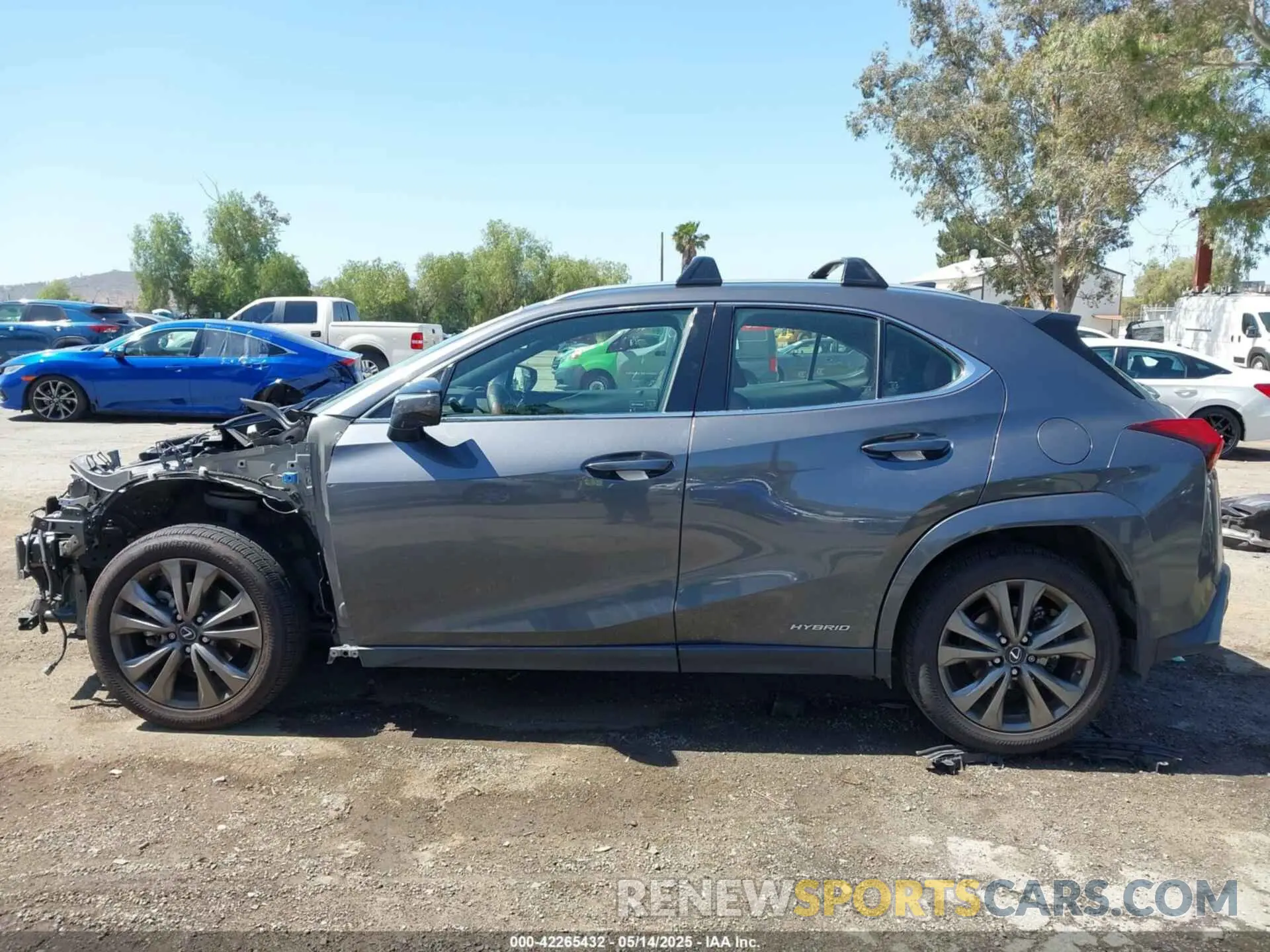 15 Photograph of a damaged car JTHE9JBHXN2057109 LEXUS UX 250H 2022