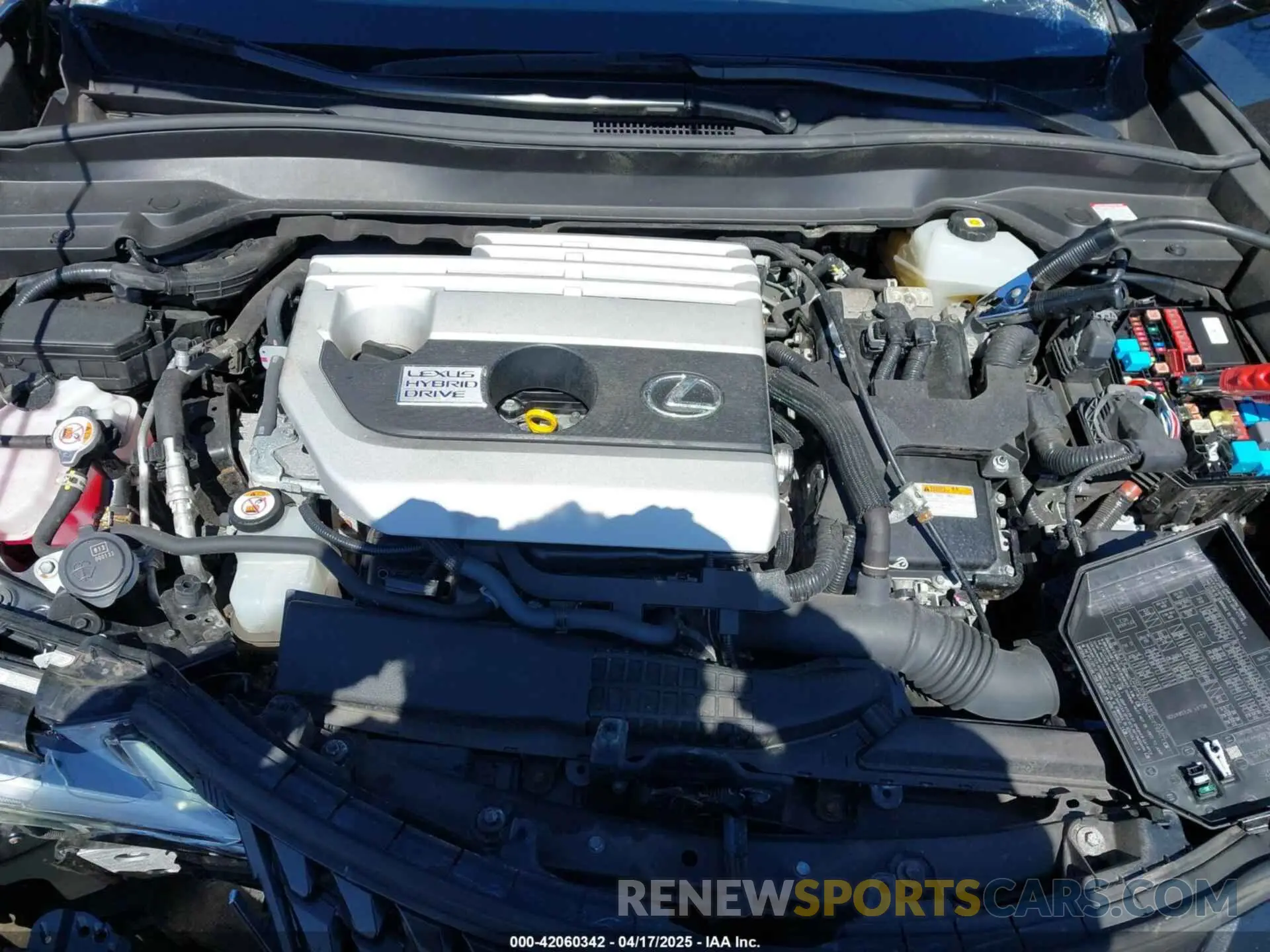 10 Фотография поврежденного автомобиля JTHP9JBH3N2054478 LEXUS UX 250H 2022