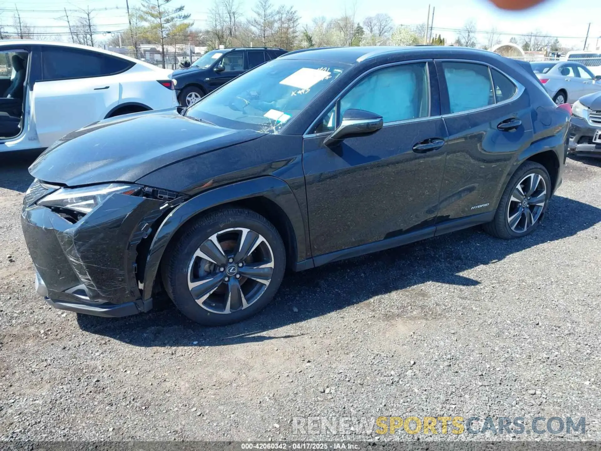 2 Фотография поврежденного автомобиля JTHP9JBH3N2054478 LEXUS UX 250H 2022