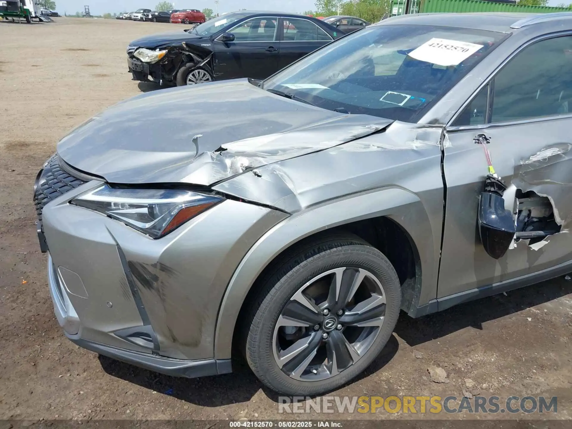 6 Фотография поврежденного автомобиля JTHP9JBHXN2054896 LEXUS UX 250H 2022