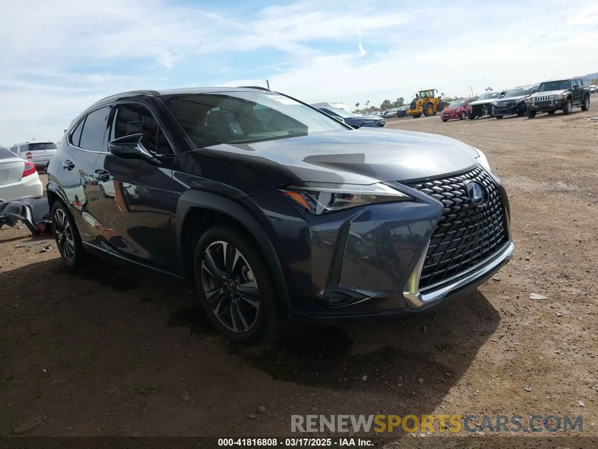1 Photograph of a damaged car JTHX9JBH2N2059753 LEXUS UX 250H 2022