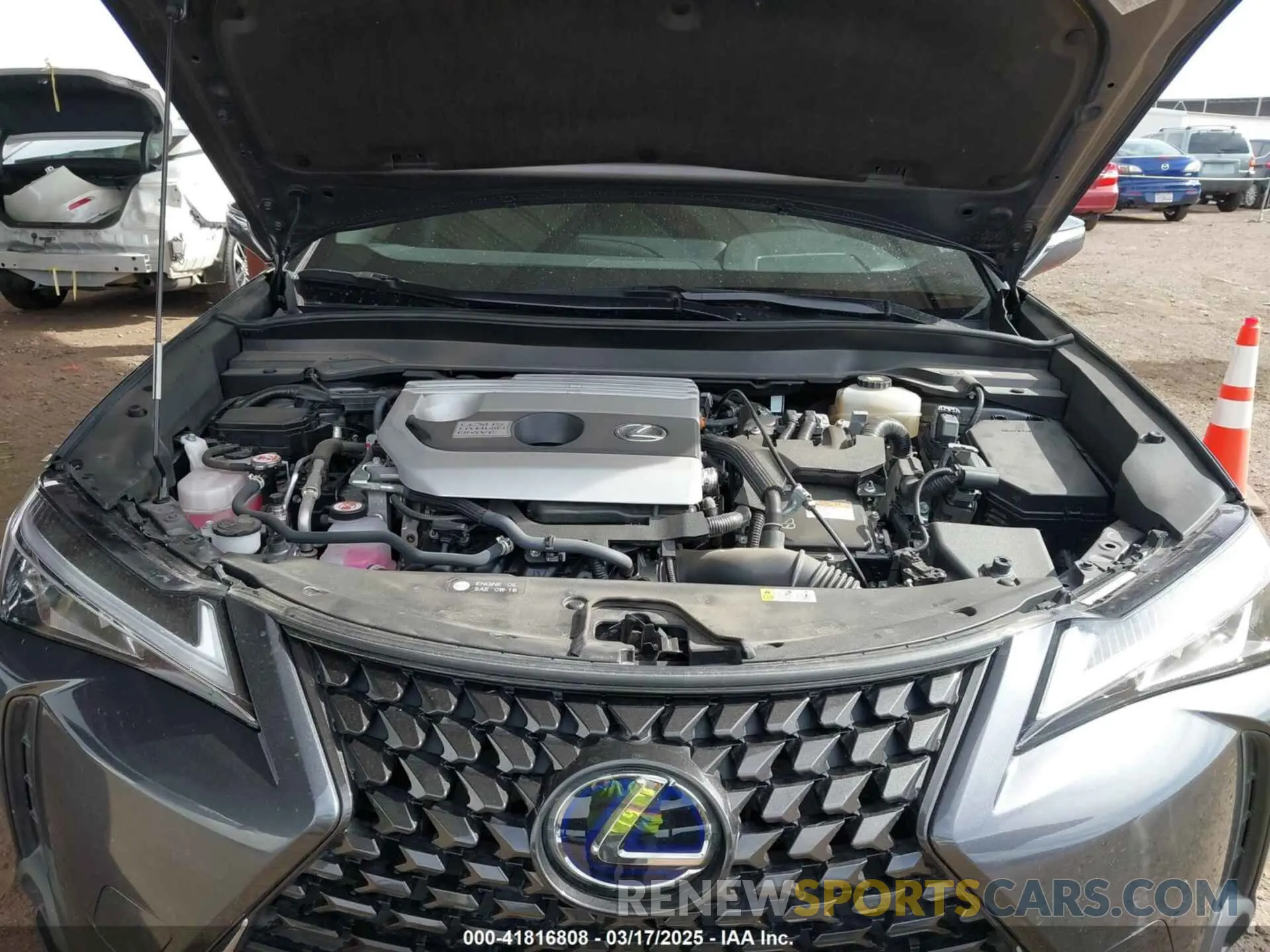 10 Photograph of a damaged car JTHX9JBH2N2059753 LEXUS UX 250H 2022