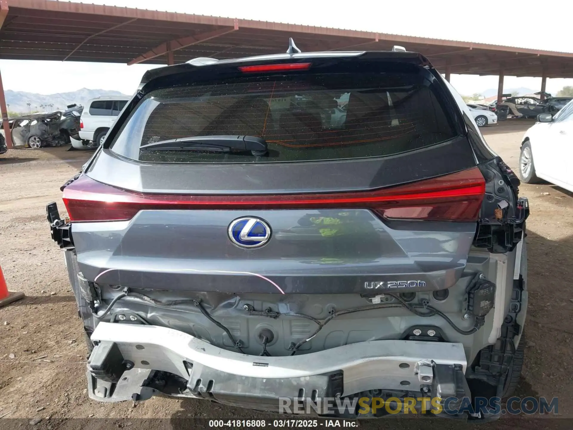 17 Photograph of a damaged car JTHX9JBH2N2059753 LEXUS UX 250H 2022