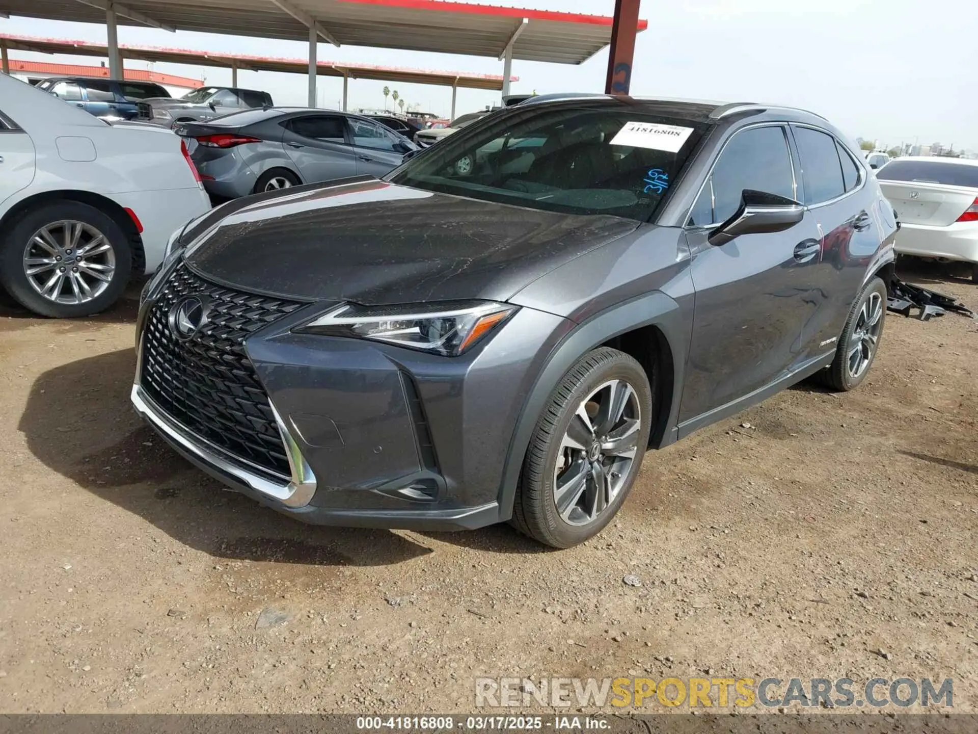 2 Photograph of a damaged car JTHX9JBH2N2059753 LEXUS UX 250H 2022