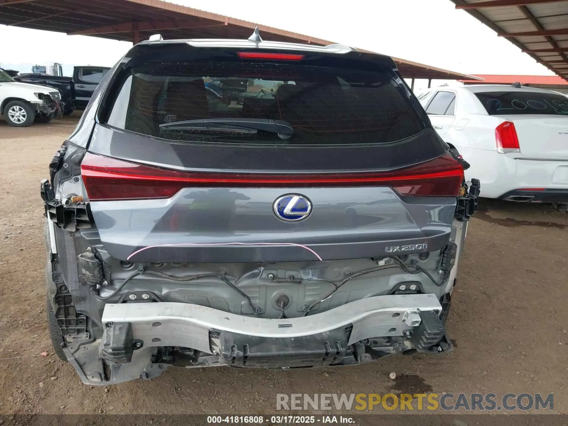 6 Photograph of a damaged car JTHX9JBH2N2059753 LEXUS UX 250H 2022